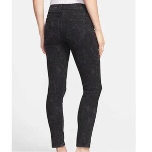 Vince Black Washed Skinny Jeans